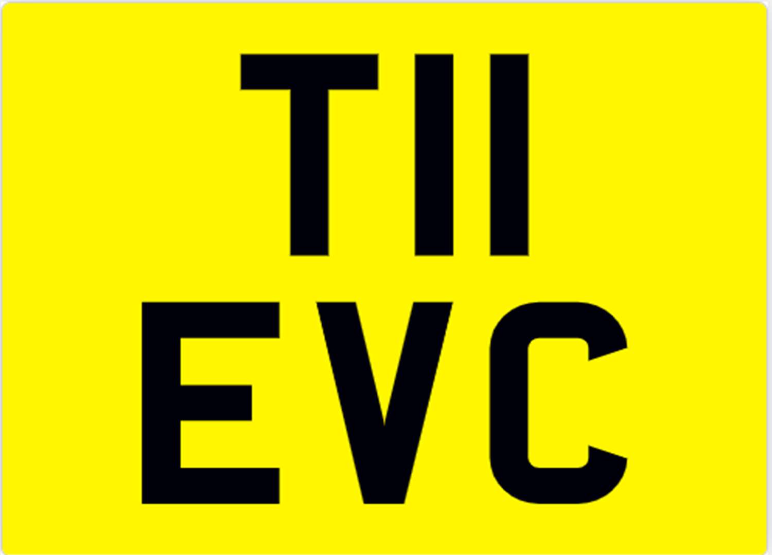 <p>&nbsp; T11 EVC Registration number</p>