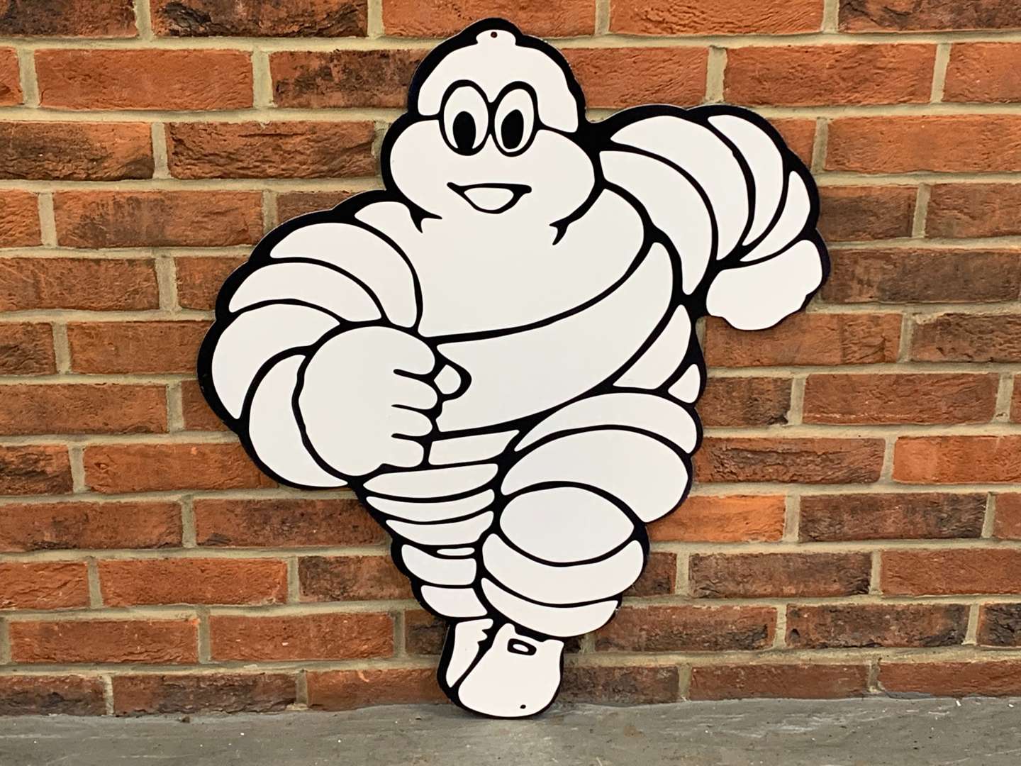 <p>Michelin Running Man Sign&nbsp;</p>