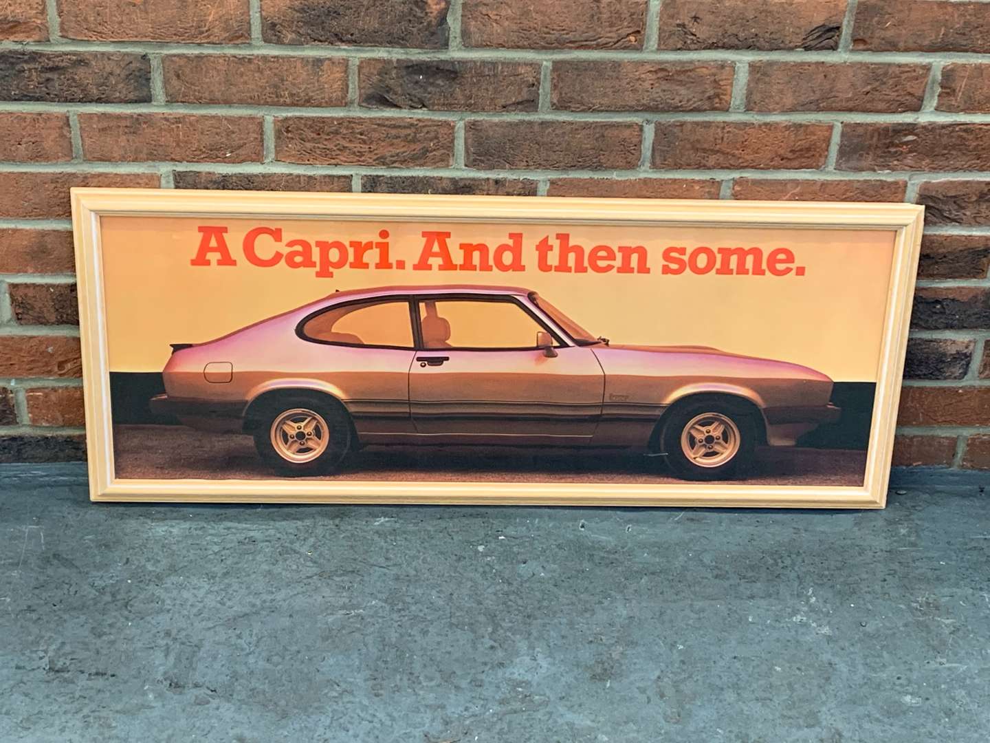 <p>Framed Capri Poster</p>