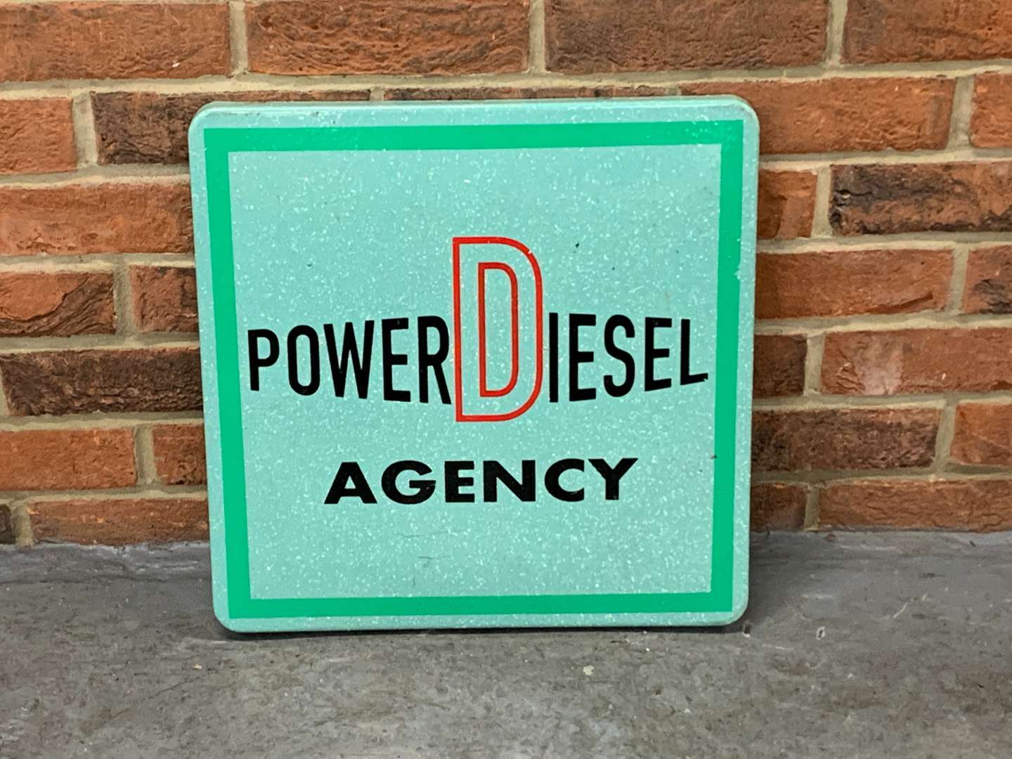 <p>Power Diesel Agency Made Sign</p>