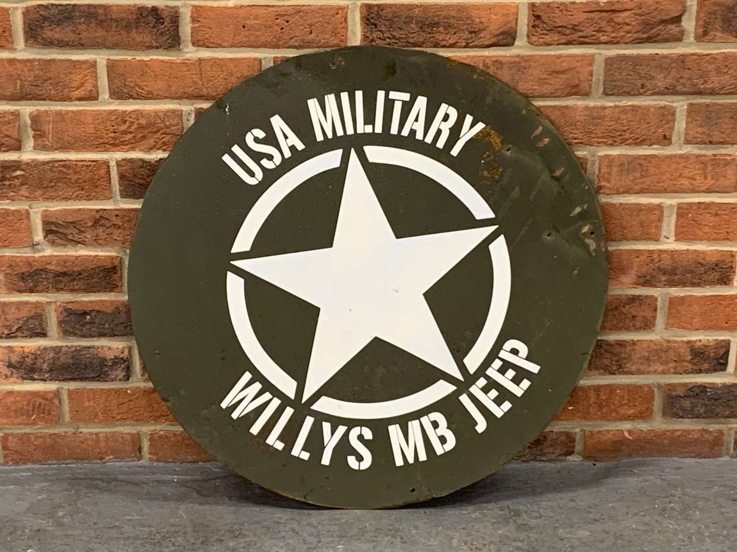 <p>Willys Jeep Metal Made&nbsp;Sign</p>