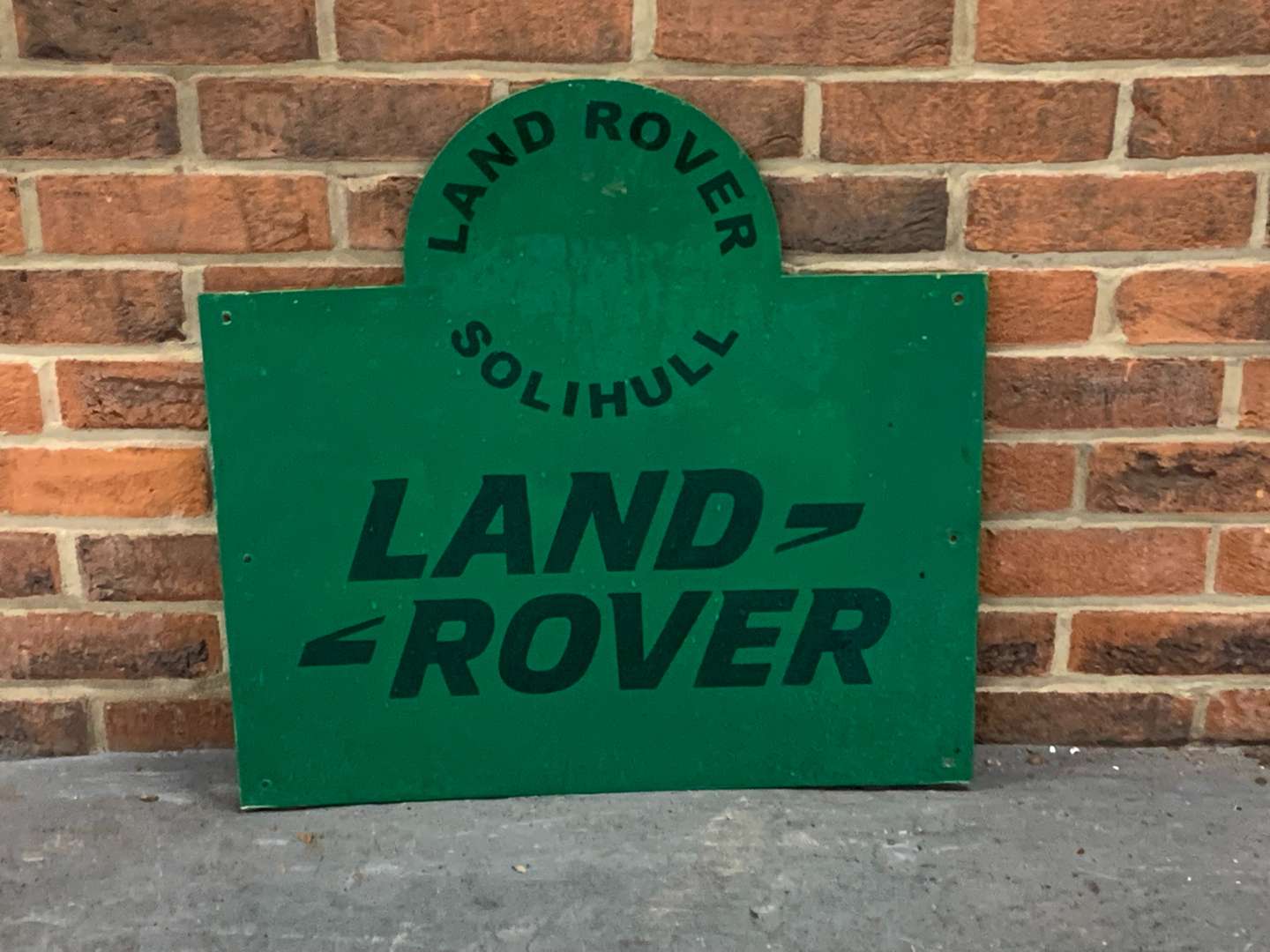 <p>Land Rover Solihull Metal made Sign</p>