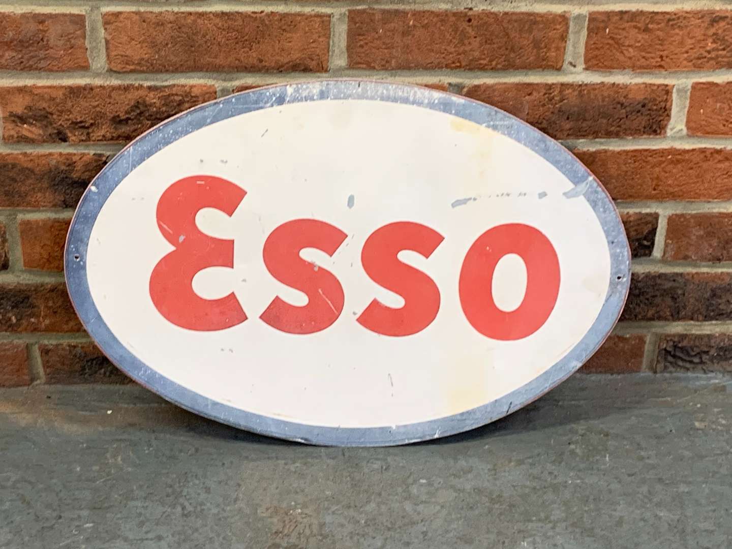 <p>Esso Aluminium Sign</p>