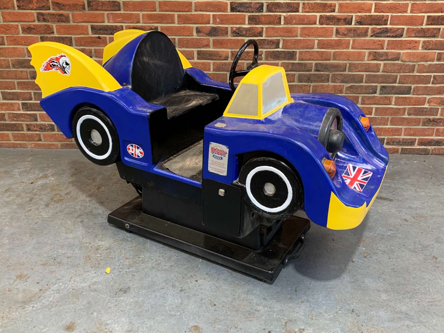 <p>Childs Coin Operated Race Car</p>