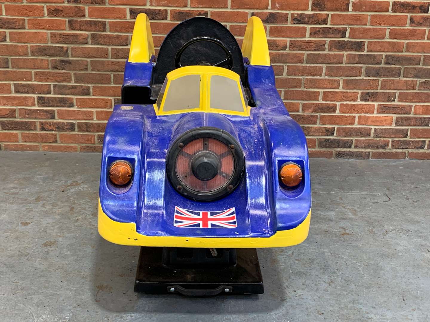 <p>Childs Coin Operated Race Car</p>