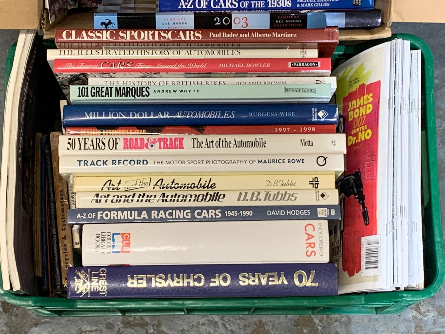 <p>Two Boxes of Motoring Books&nbsp;</p>