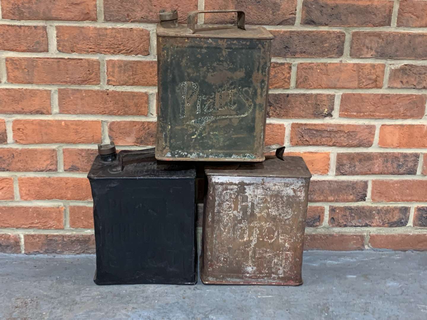 <p>Three, Two Gallon Fuel Cans</p>