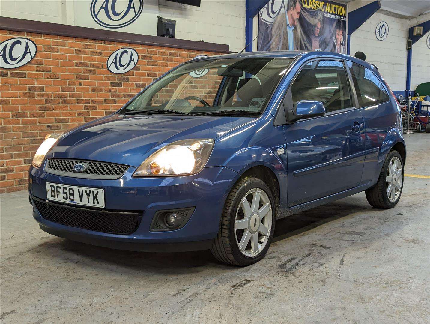 <p>2008 FORD FIESTA ZETEC BLUE 75</p>