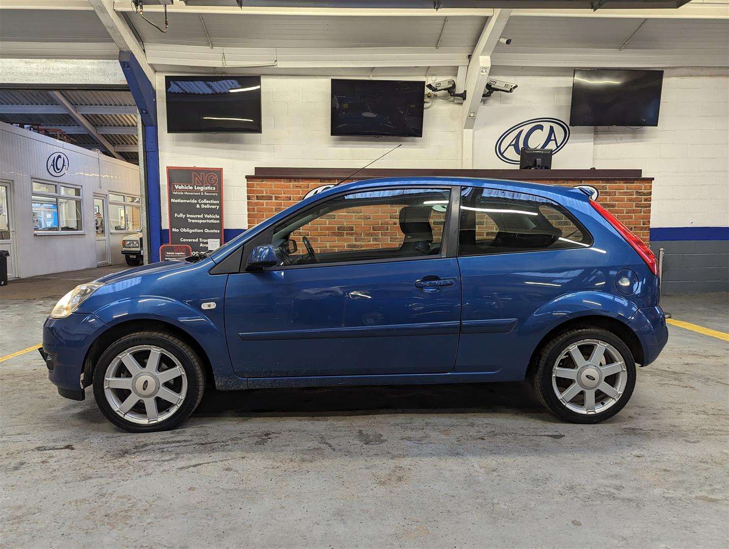 <p>2008 FORD FIESTA ZETEC BLUE 75</p>