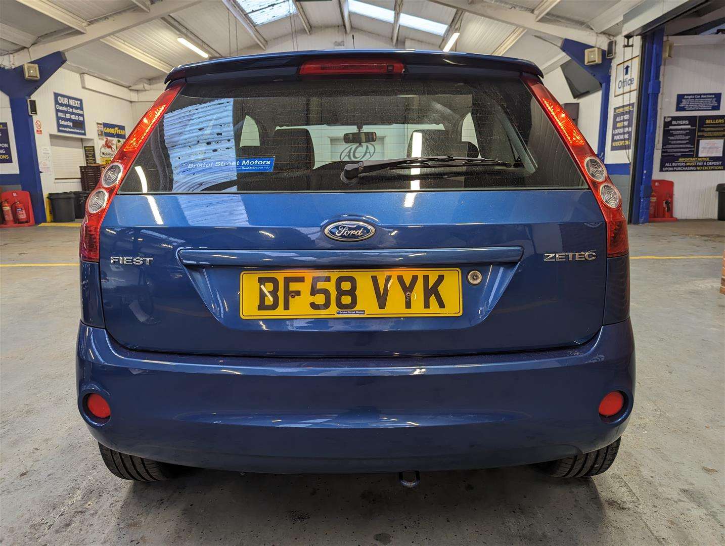 <p>2008 FORD FIESTA ZETEC BLUE 75</p>