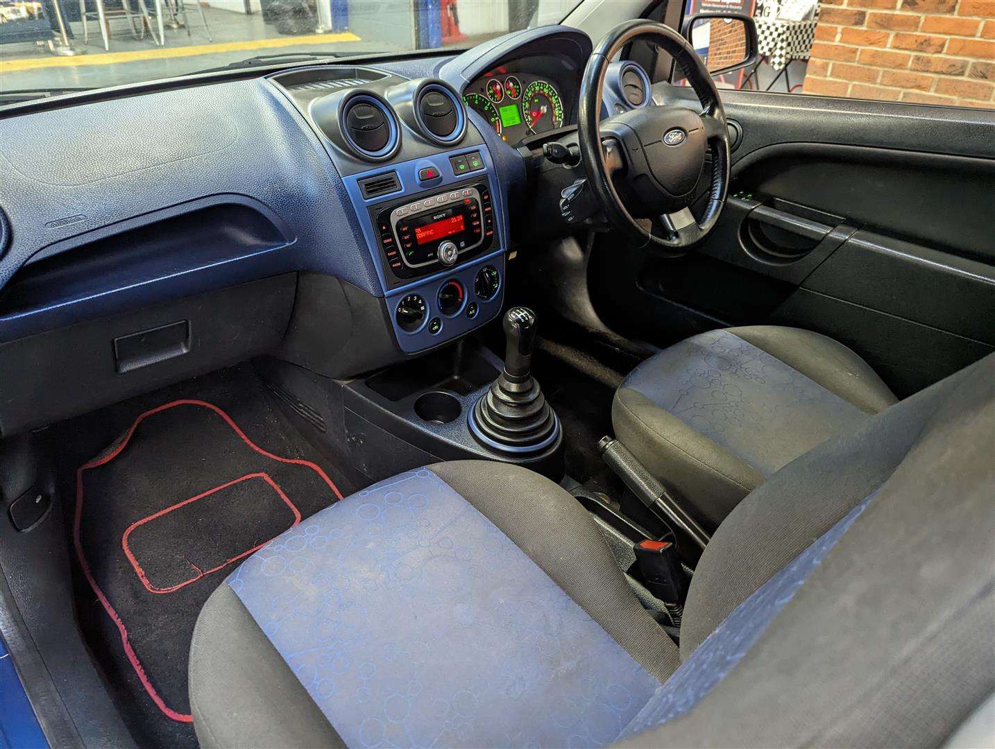 <p>2008 FORD FIESTA ZETEC BLUE 75</p>