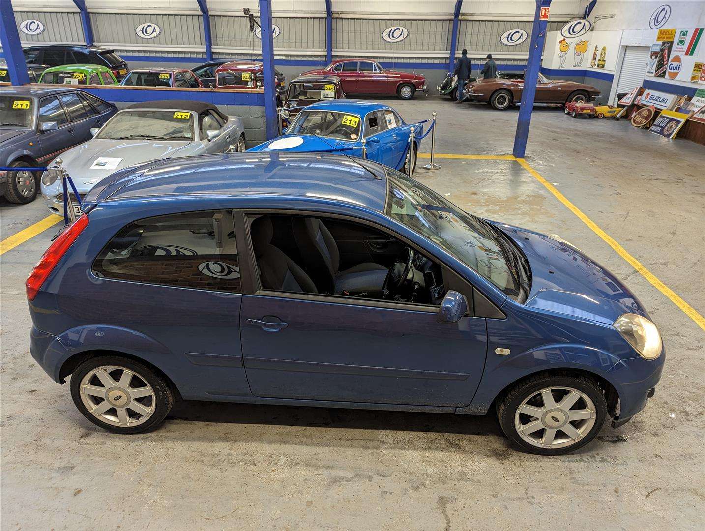 <p>2008 FORD FIESTA ZETEC BLUE 75</p>