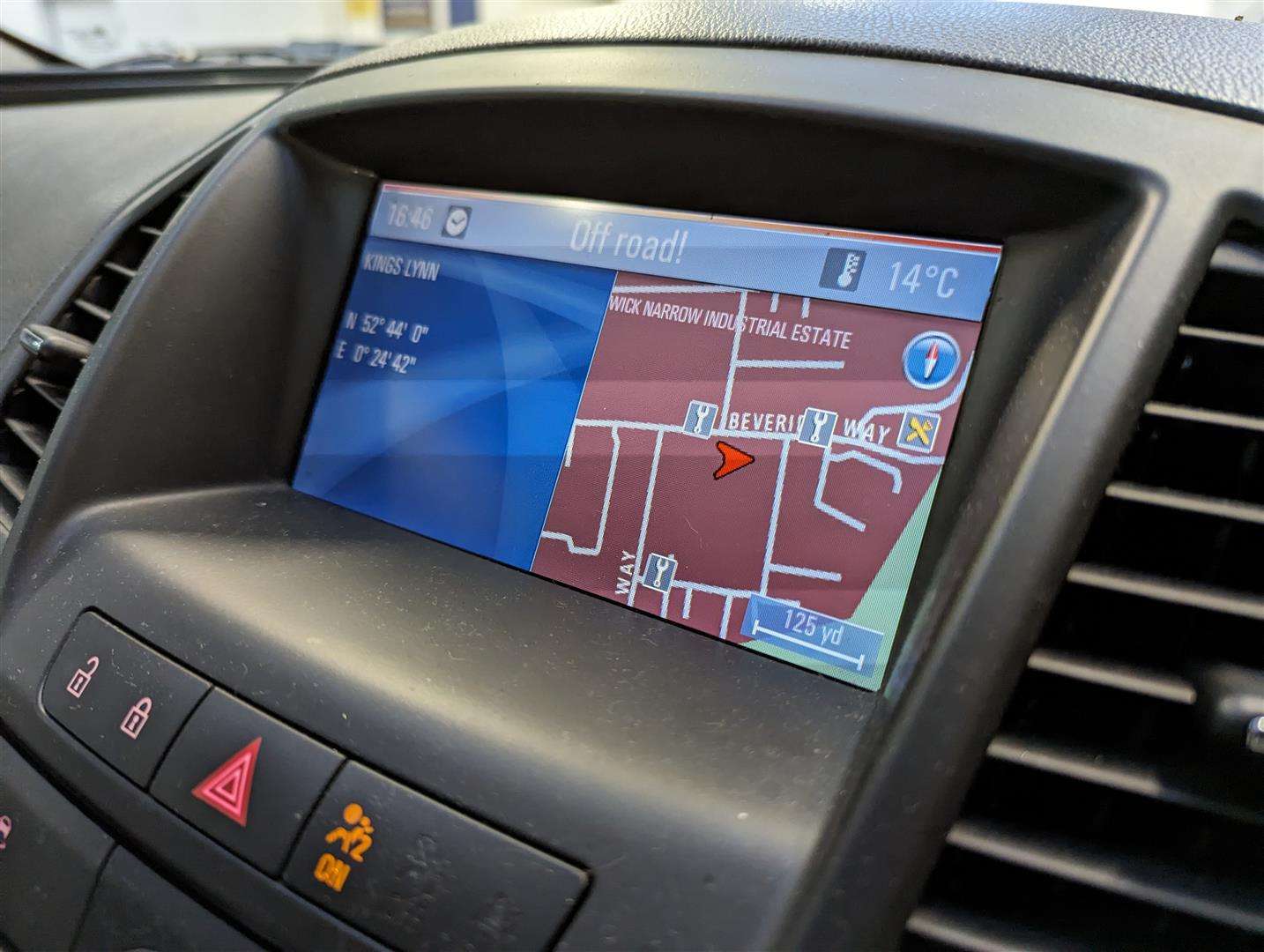 <p>2013 VAUXHALL INSIGNIA EXCL NAV CDTI EC</p>