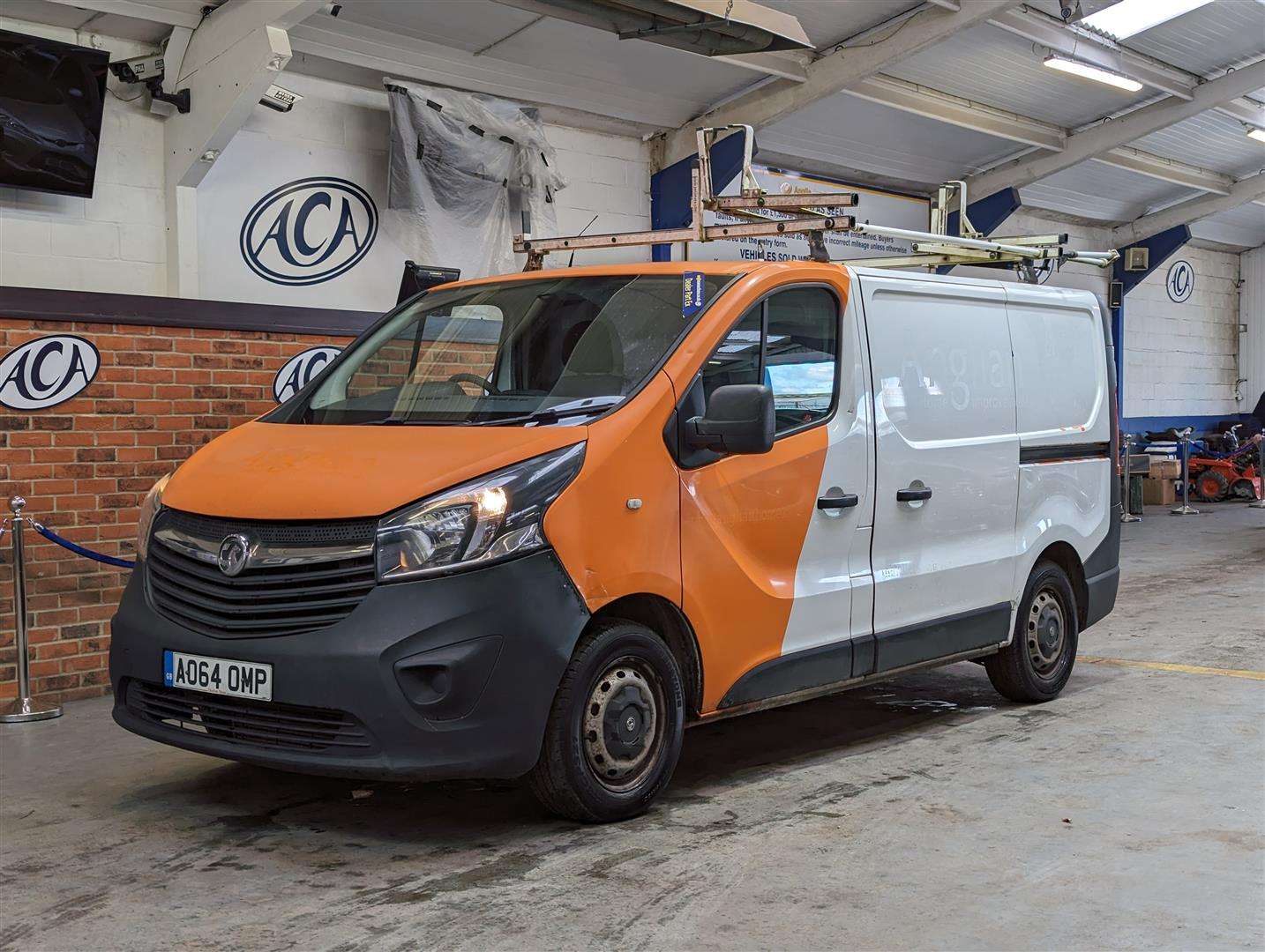 <p>2014 VAUXHALL VIVARO 2900 CDTI ECOFLEX</p>