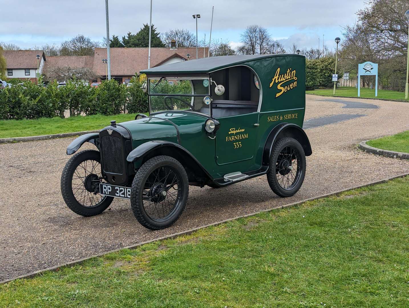 1926 AUSTIN SEVEN VAN Sat 6th Sun 7th April Anglia Car Auctions