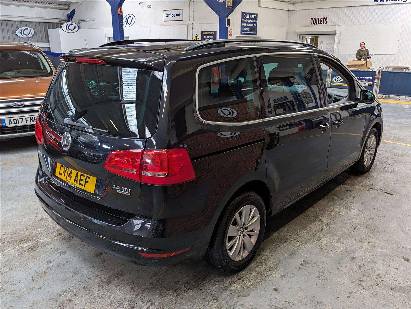 <p>2014 VOLKSWAGEN SHARAN SE TDI BMOTION TEC</p>