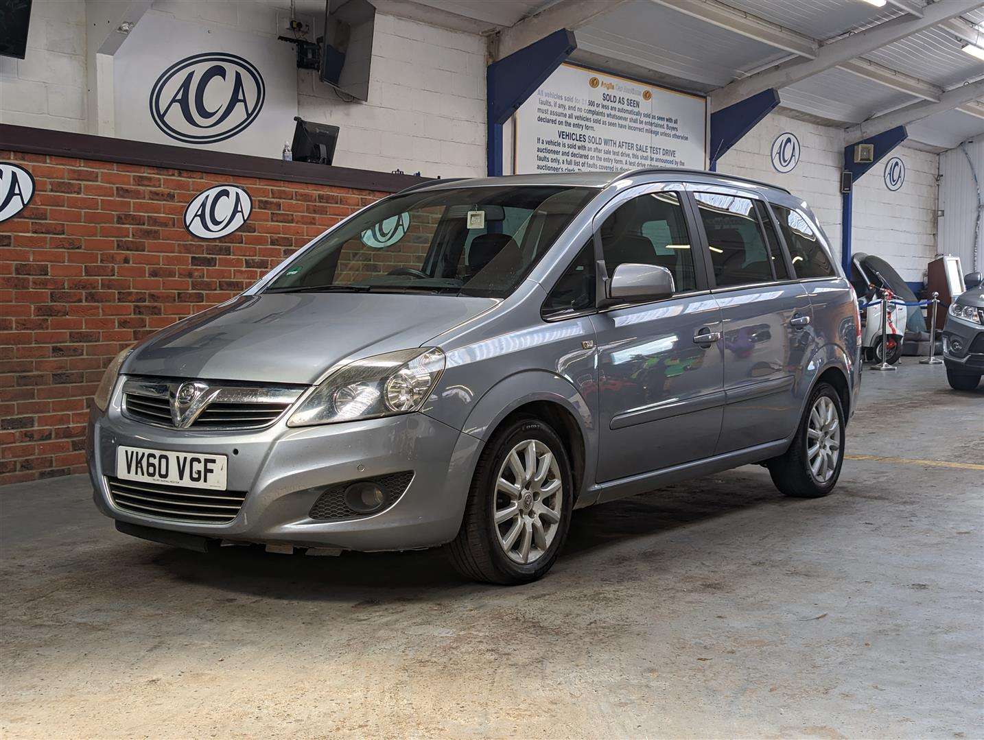 <p>2010 VAUXHALL ZAFIRA EXCLUSIV CDTI EFLX</p>