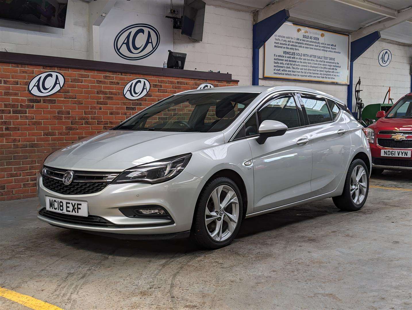 <p>2018 VAUXHALL ASTRA SRI NAV CDTI S/S</p>