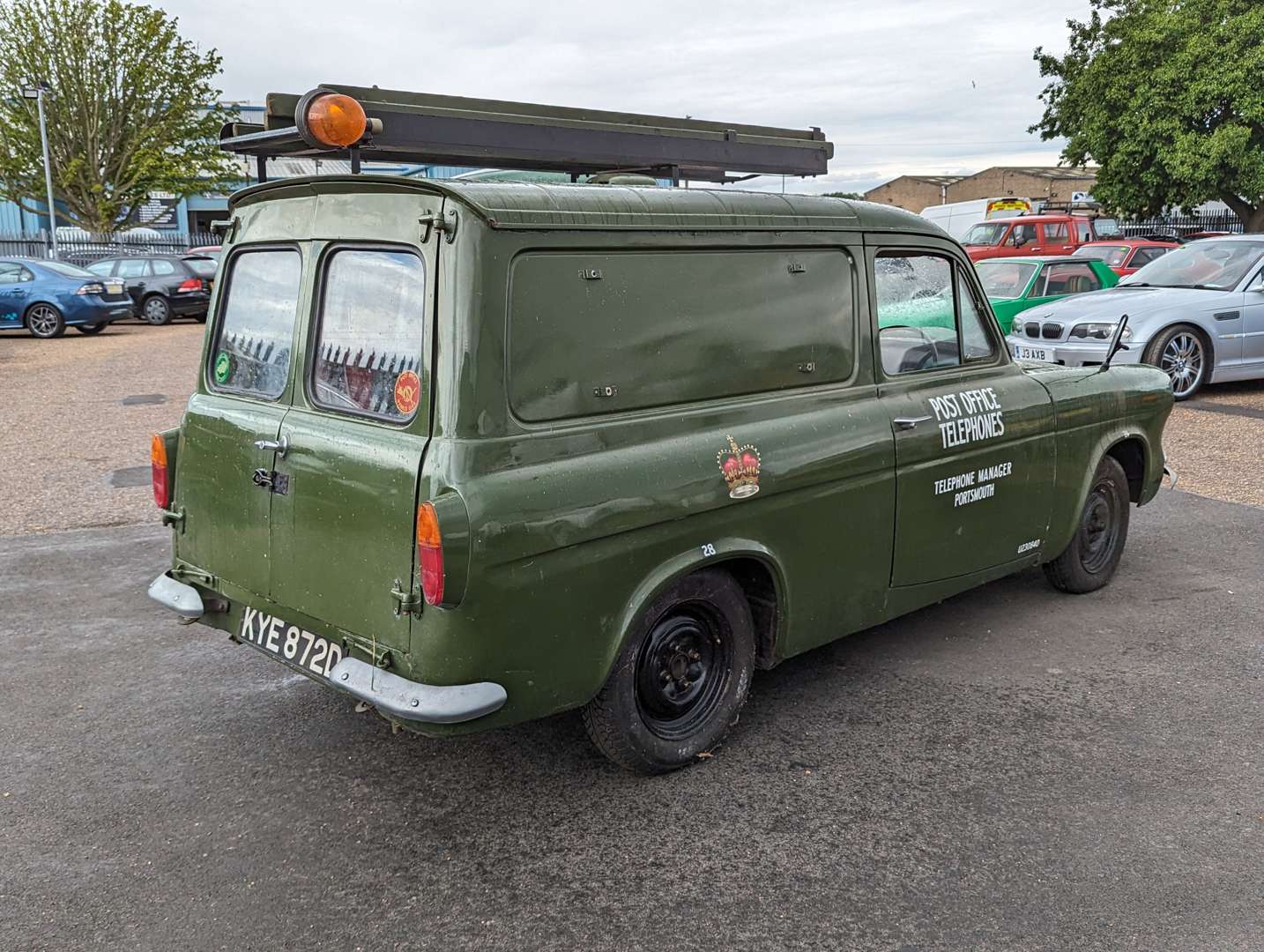 <p>1966 FORD ANGLIA VAN</p>