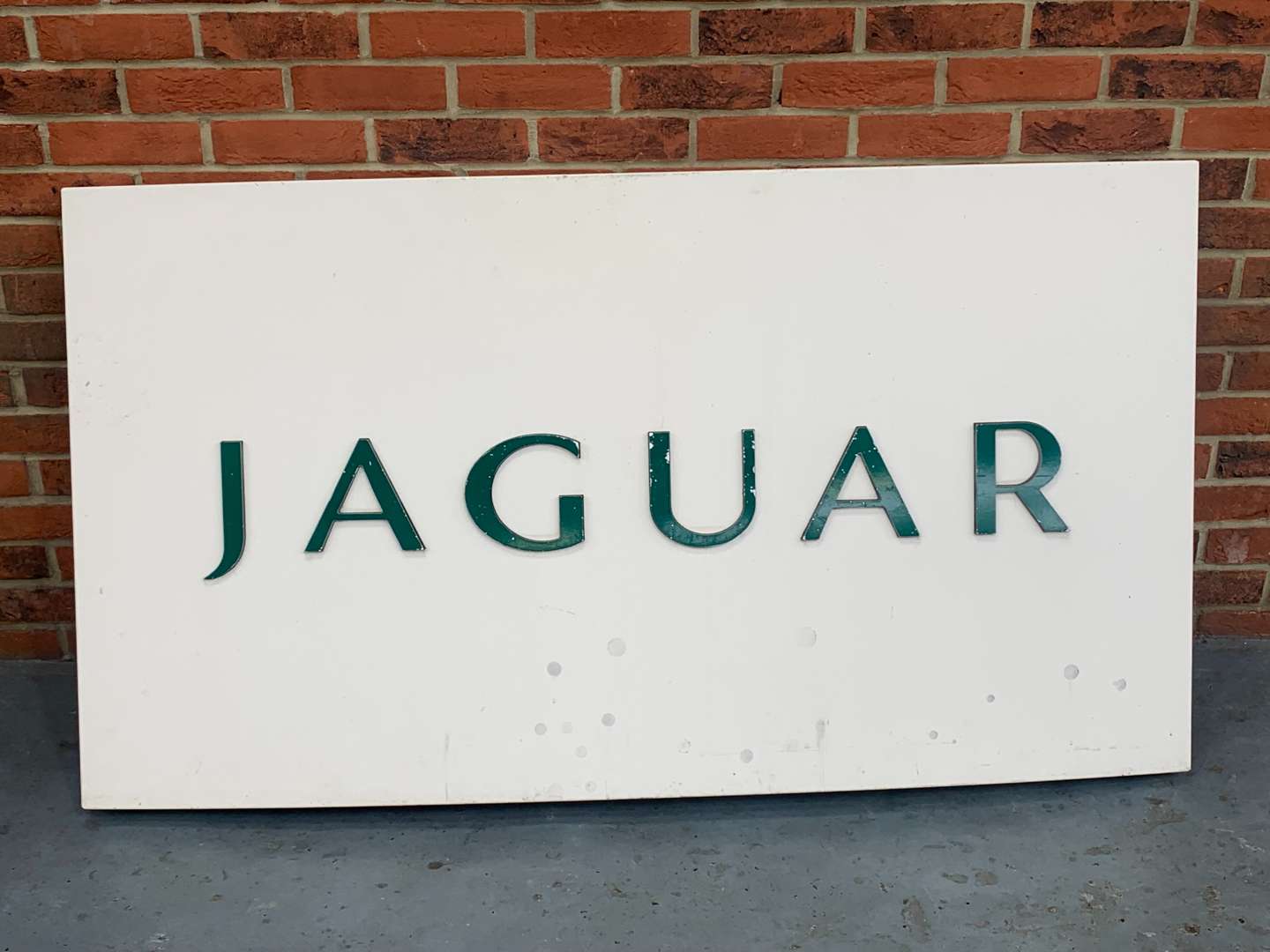 <p>Large Jaguar Dealership Display Sign</p>