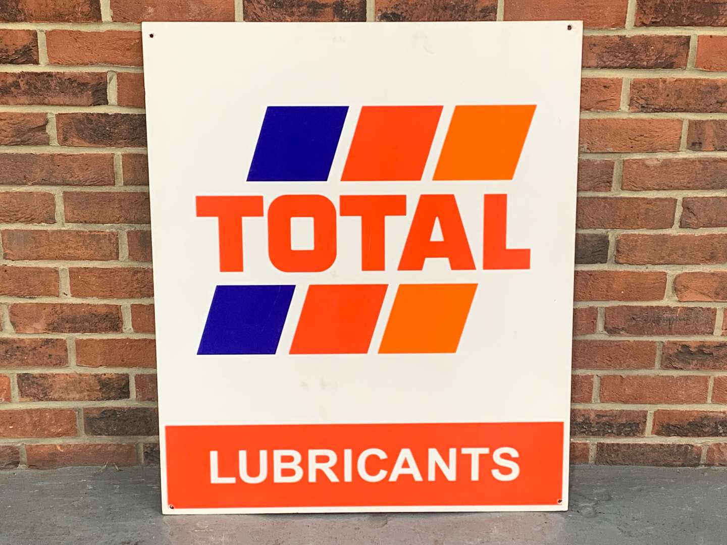 <p>Total Lubricants Sign on Board</p>