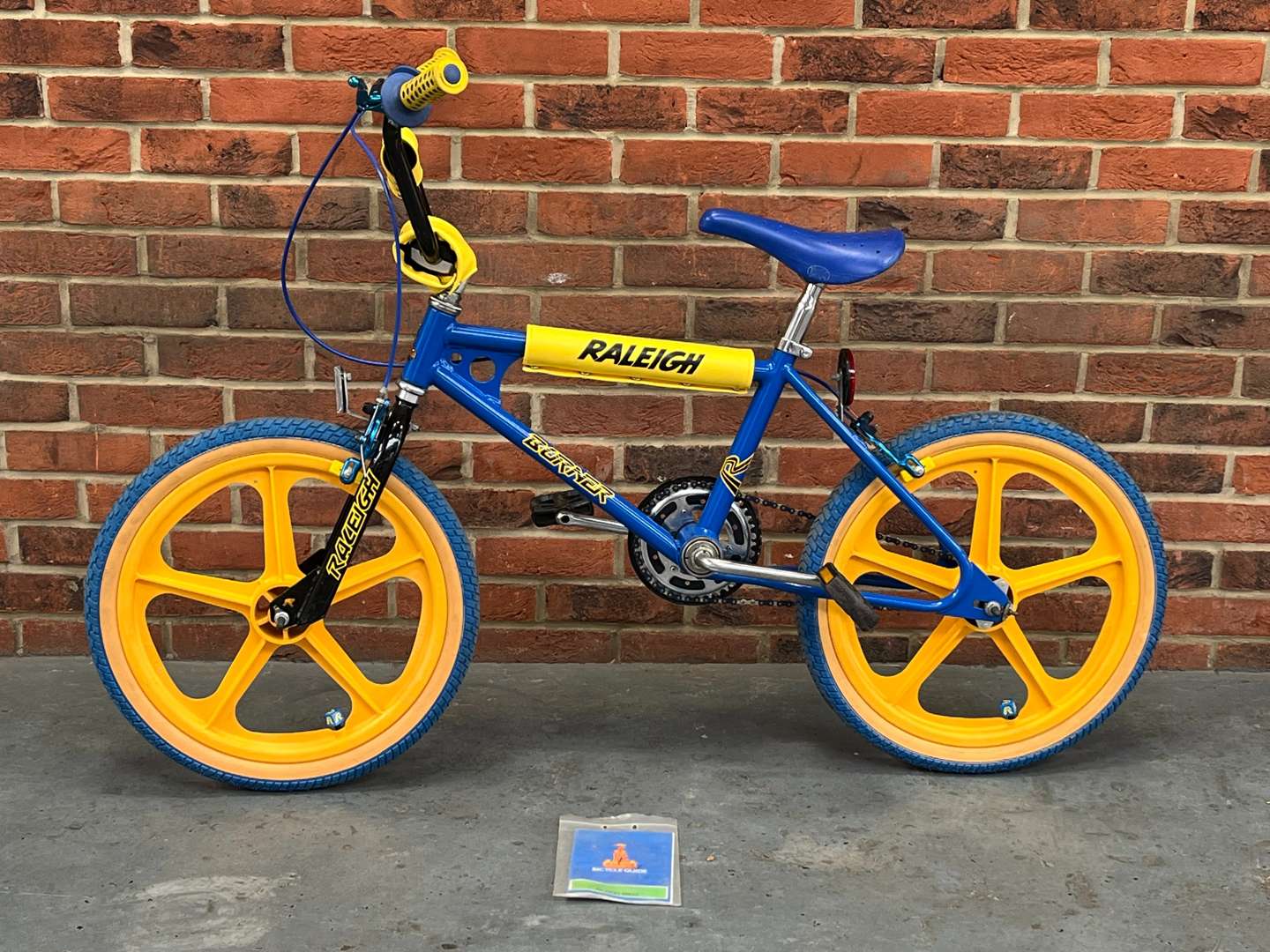 <p>Raleigh Burner BMX Bike and Booklet</p>
