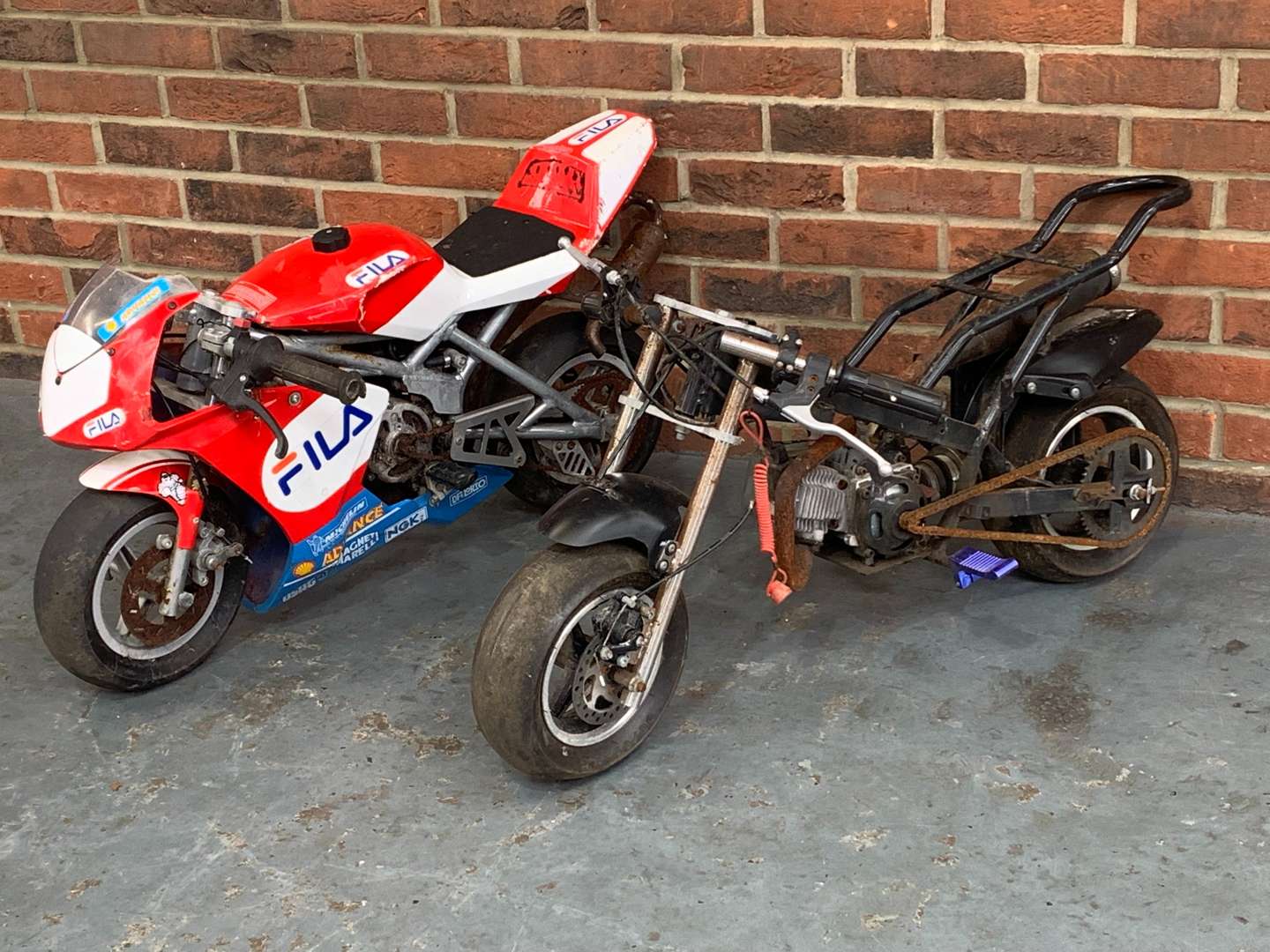 <p>Two Petrol Mini Motos (For Restoration)&nbsp;</p>