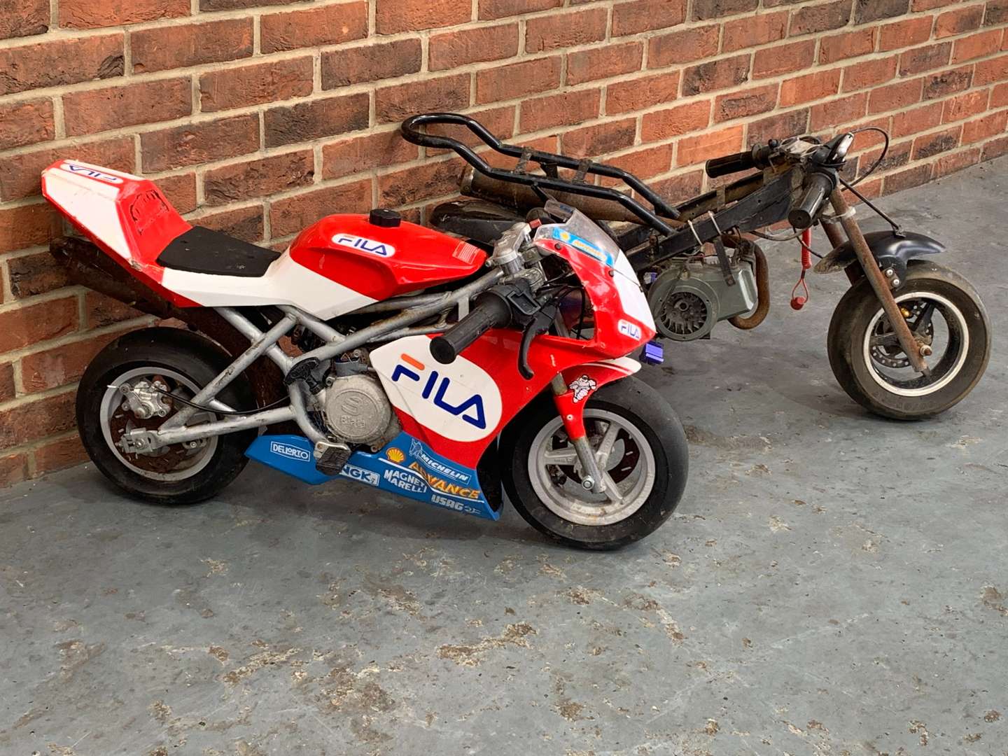 <p>Two Petrol Mini Motos (For Restoration)&nbsp;</p>