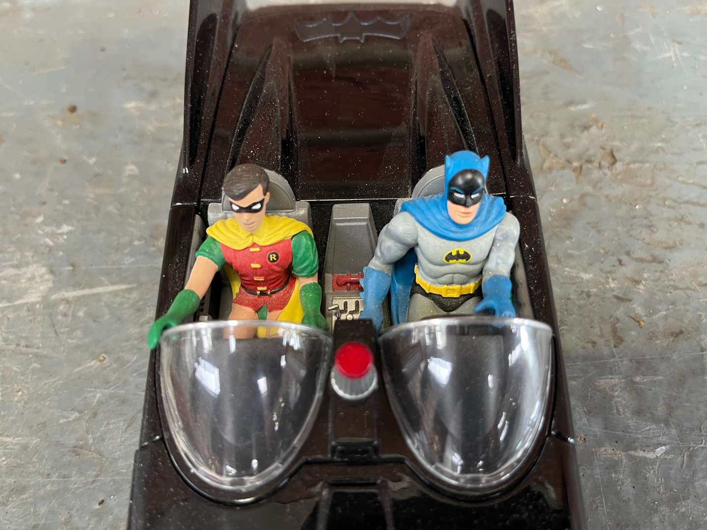 <p>Bat Mobile Model Car By Danbury Mint</p>