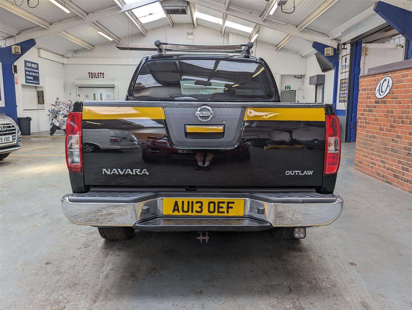 <p>2013 NISSAN NAVARA OUTLAW DCI AUTO 3.0LITRE</p>