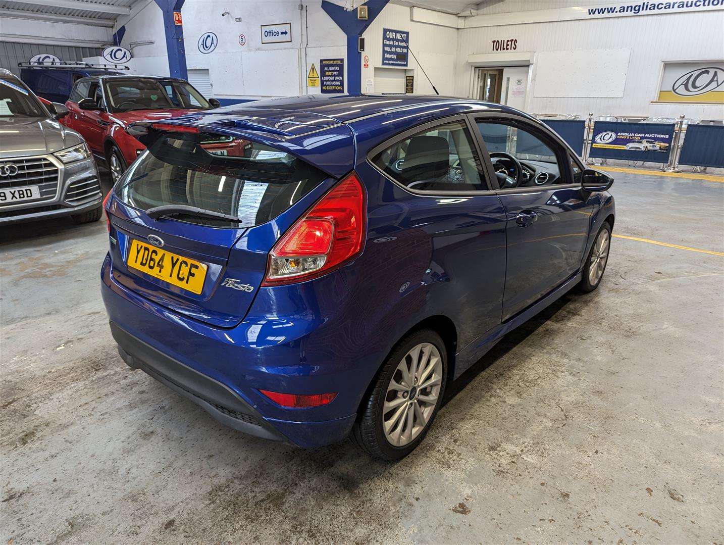 <p>2014 FORD FIESTA ZETEC S</p>