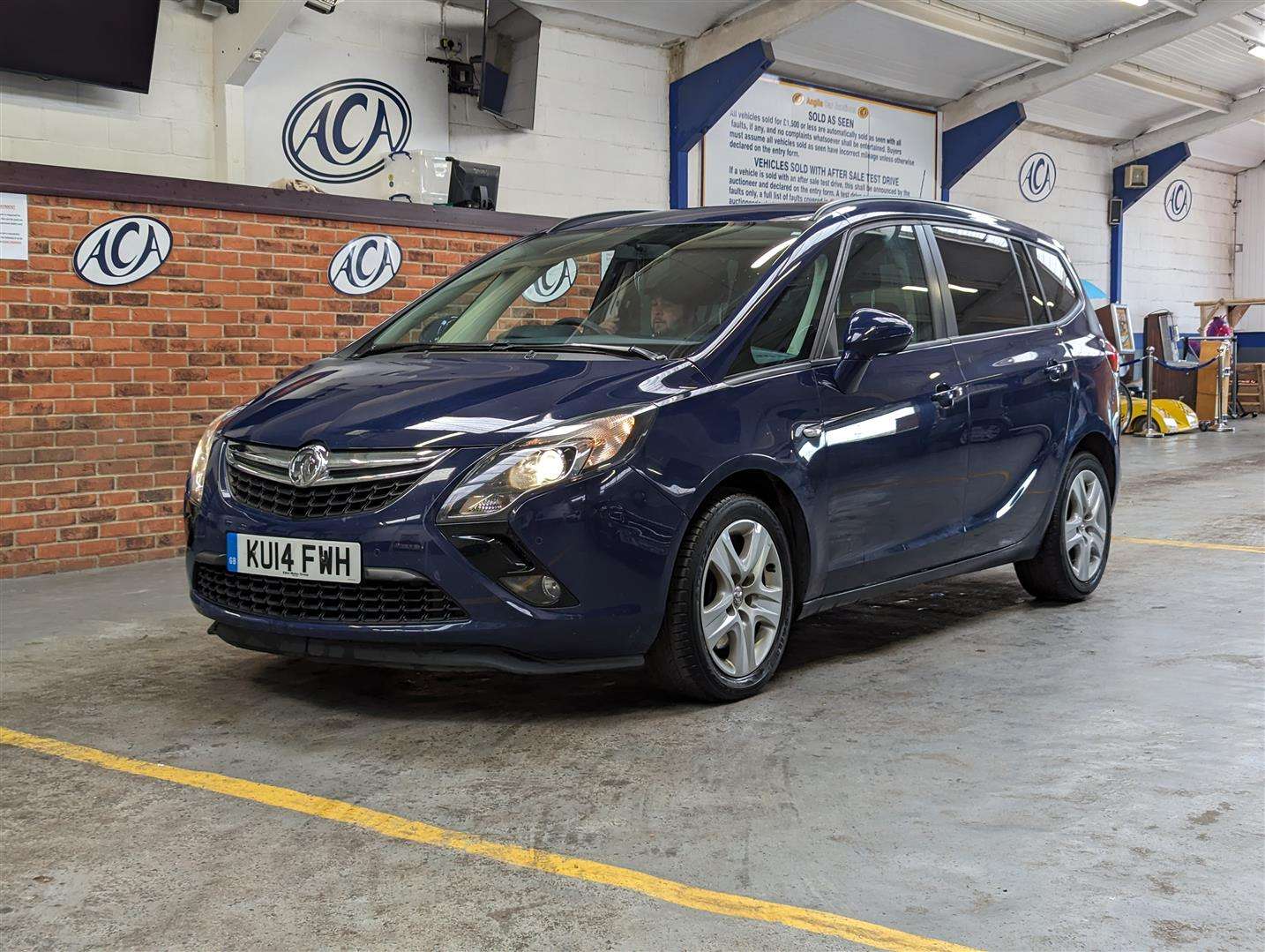 <p>2014 VAUXHALL ZAFIRA TOURER EXCLUSIV CD</p>