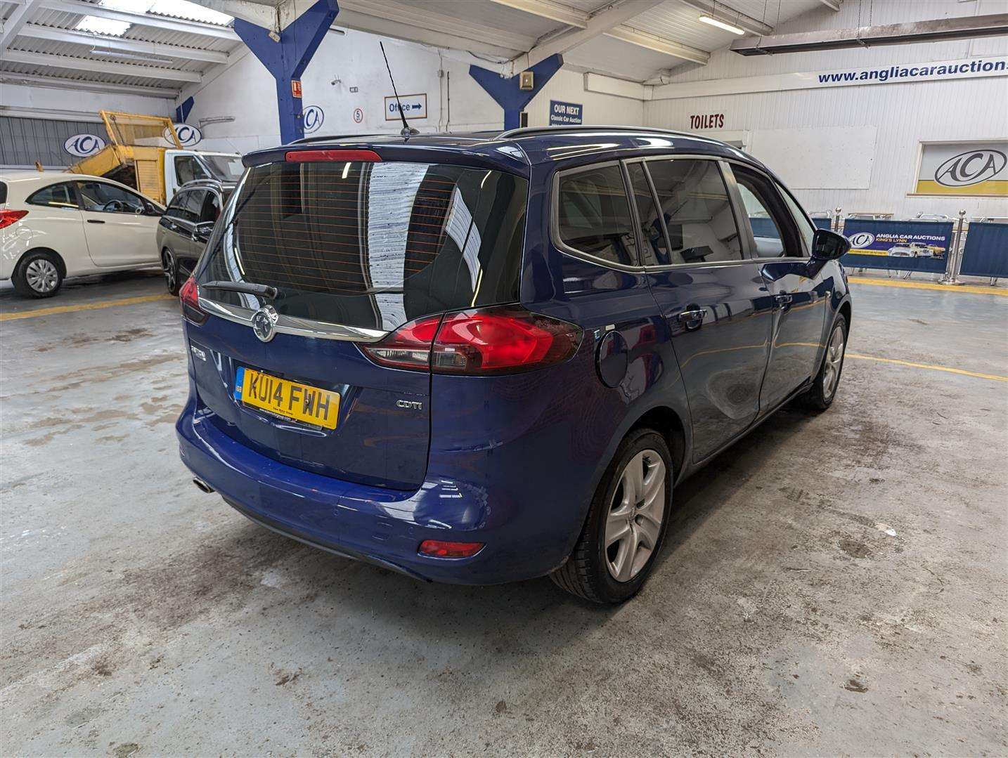 <p>2014 VAUXHALL ZAFIRA TOURER EXCLUSIV CD</p>