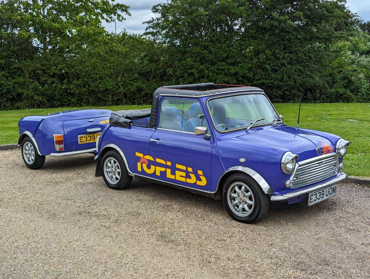 <p>1988 AUSTIN MINI TOPLESS&nbsp;</p>