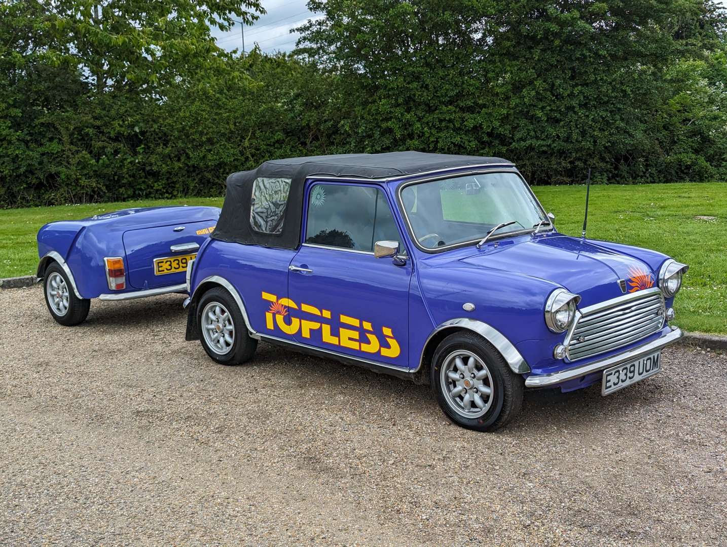 <p>1988 AUSTIN MINI TOPLESS&nbsp;</p>