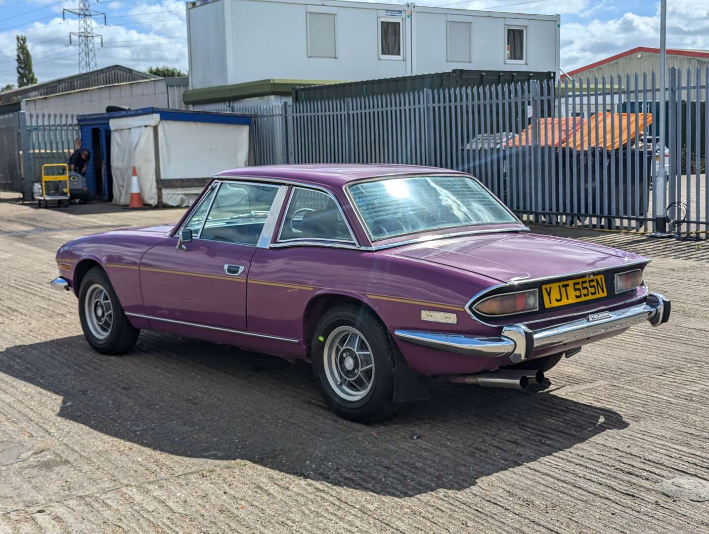 <p>1975 TRIUMPH STAG</p>