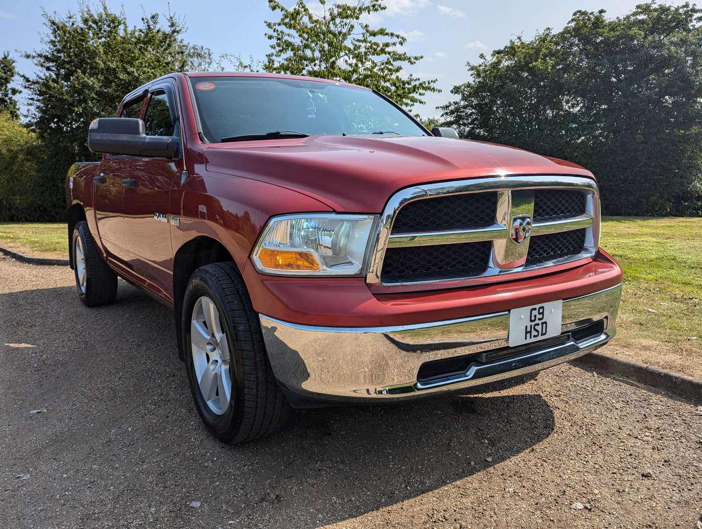 <p>2009 DODGE RAM 1500 5.7 HEMI “400BHP” 4 X 4 PICK-UP LHD</p>