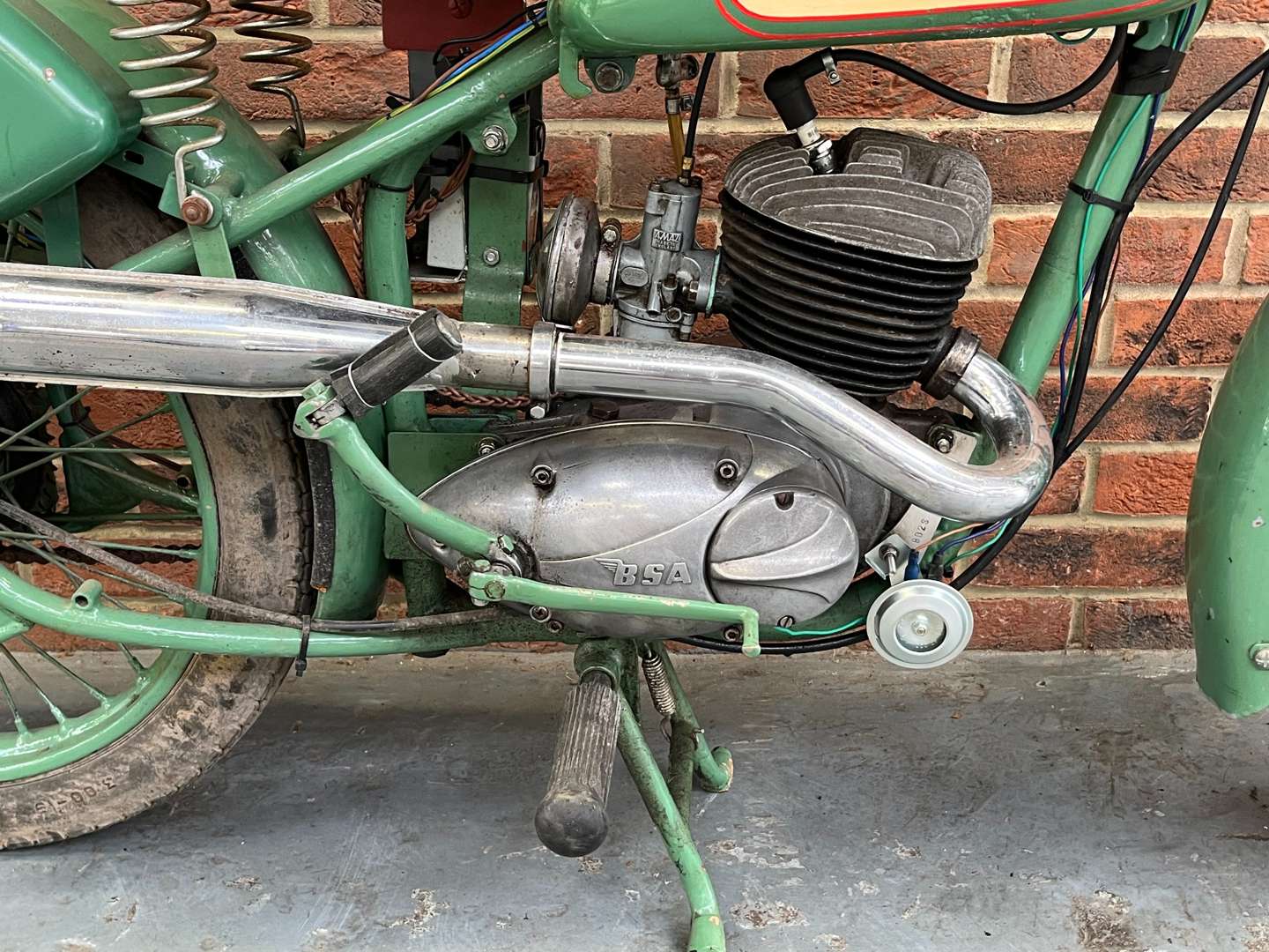 <p>1953 BSA BANTAM 175CC</p>