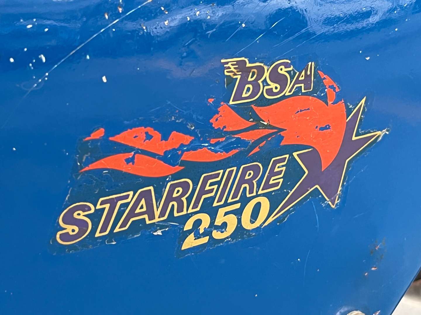 <p>1970 BSA STARFIRE 250CC</p>