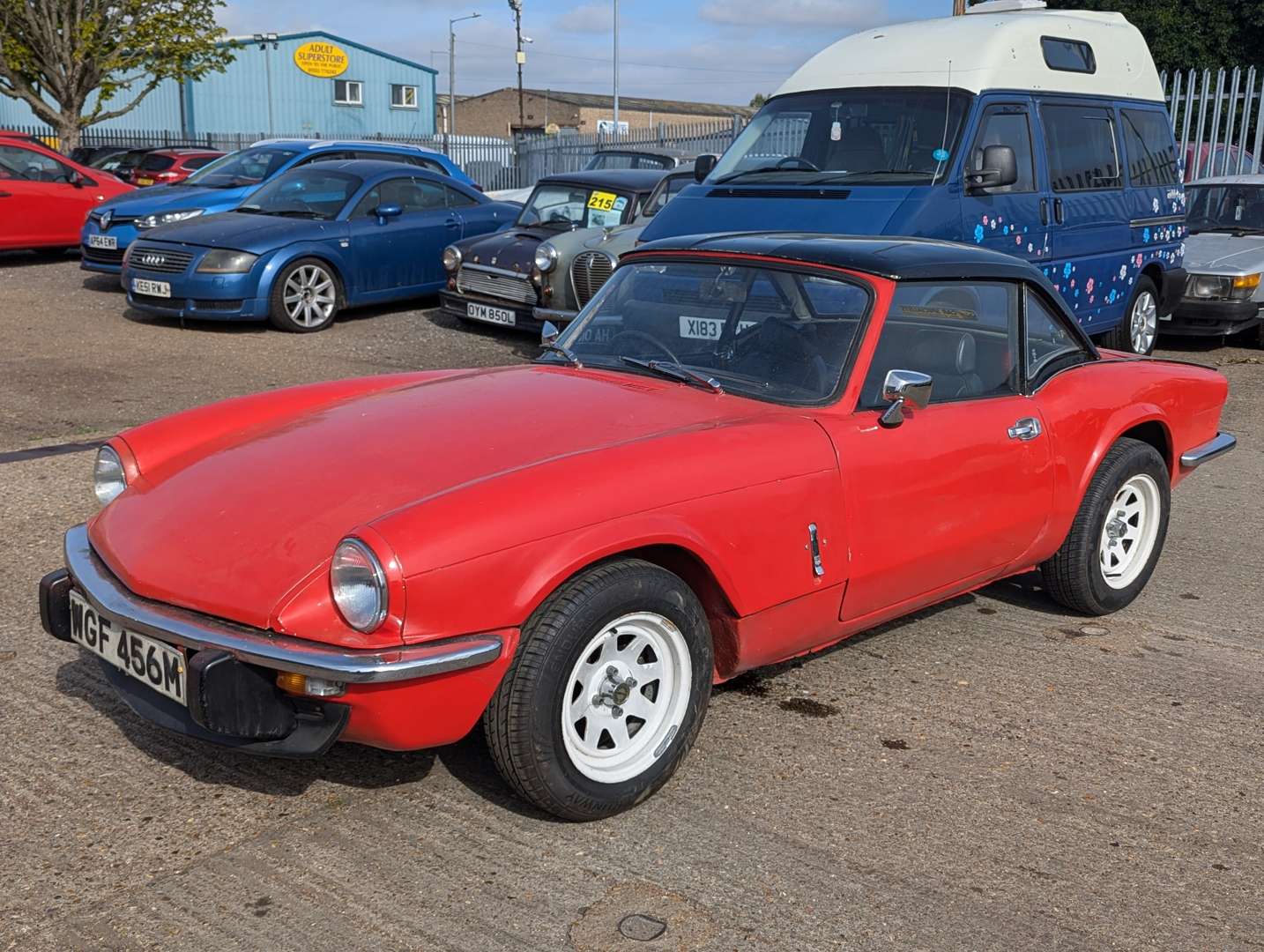 <p>1974 TRIUMPH SPITFIRE&nbsp;</p>