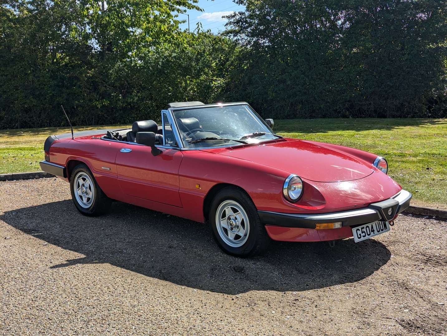 <p>1989 ALFA ROMEO SPIDER 2.0</p>