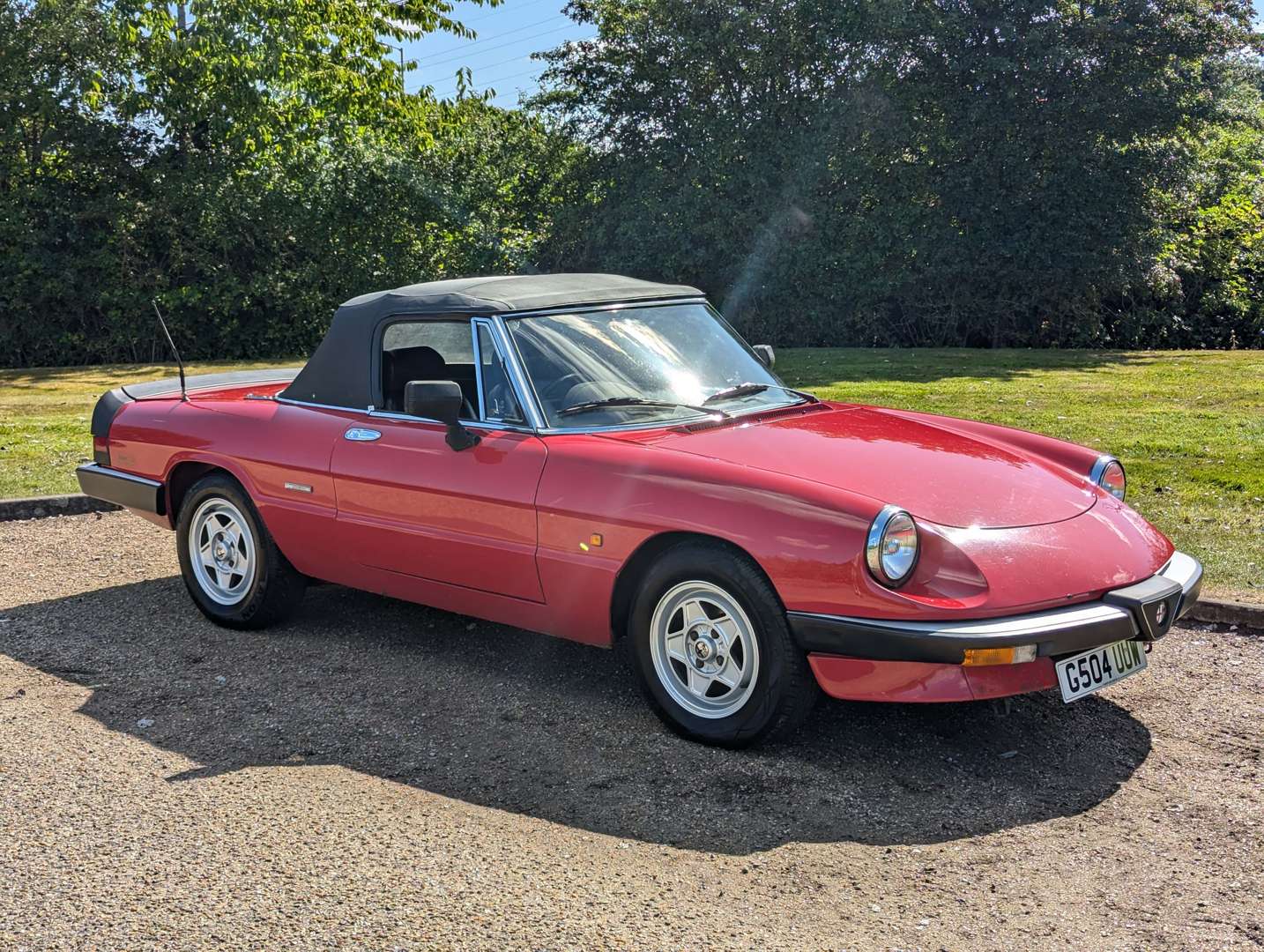 <p>1989 ALFA ROMEO SPIDER 2.0</p>