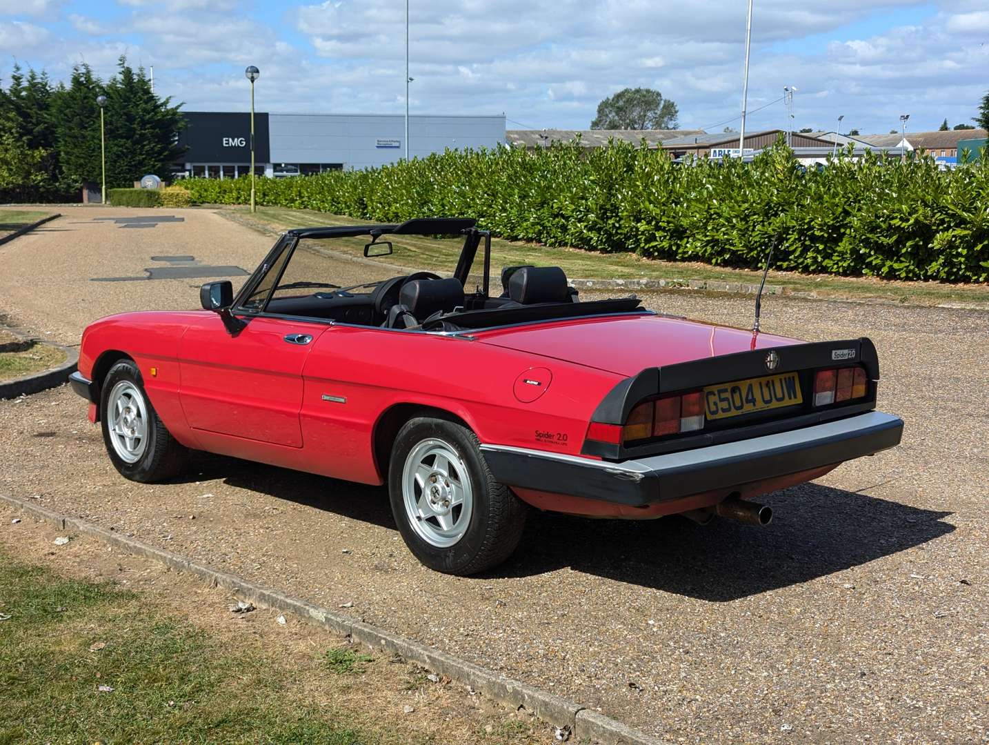 <p>1989 ALFA ROMEO SPIDER 2.0</p>