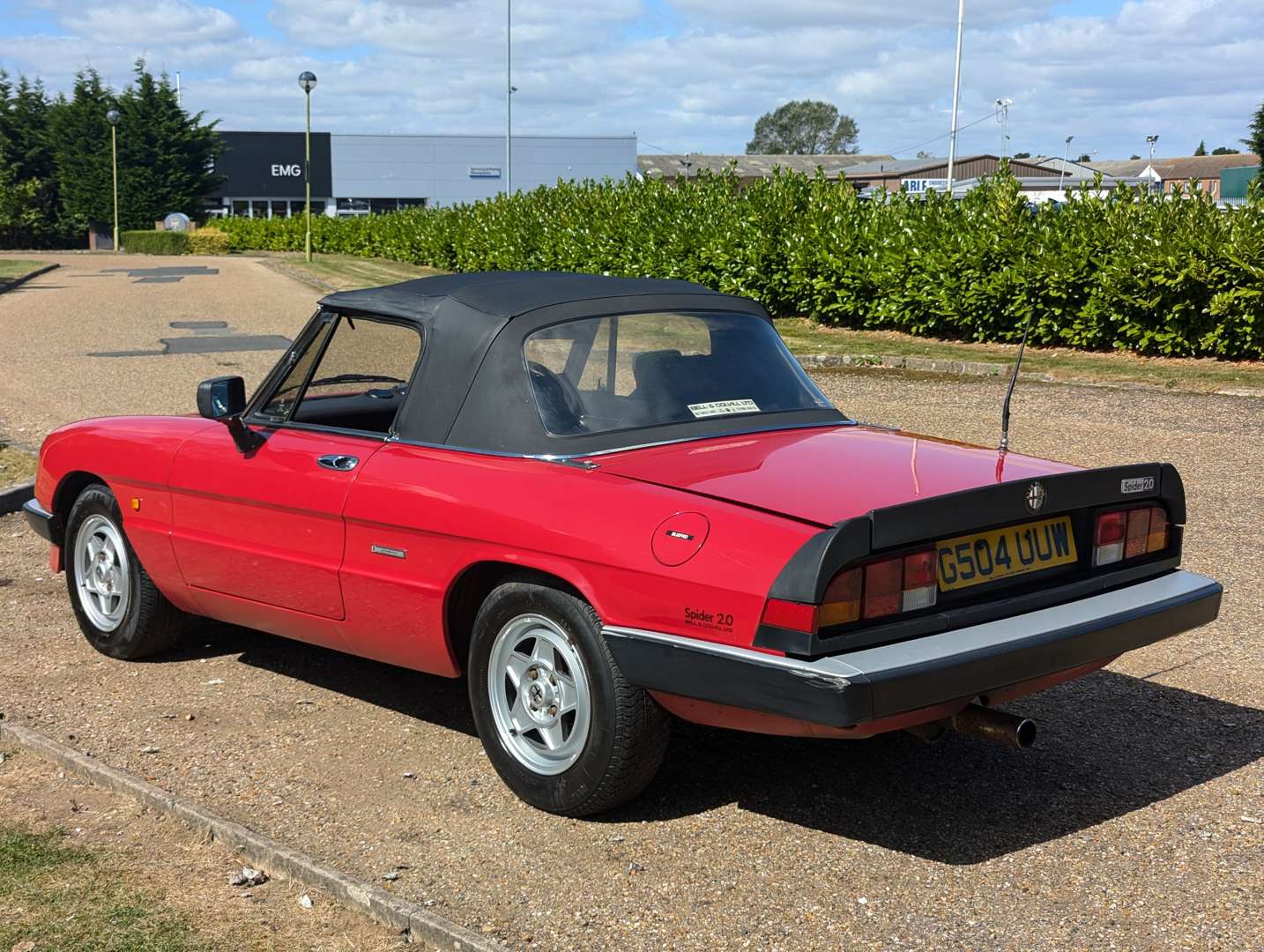 <p>1989 ALFA ROMEO SPIDER 2.0</p>