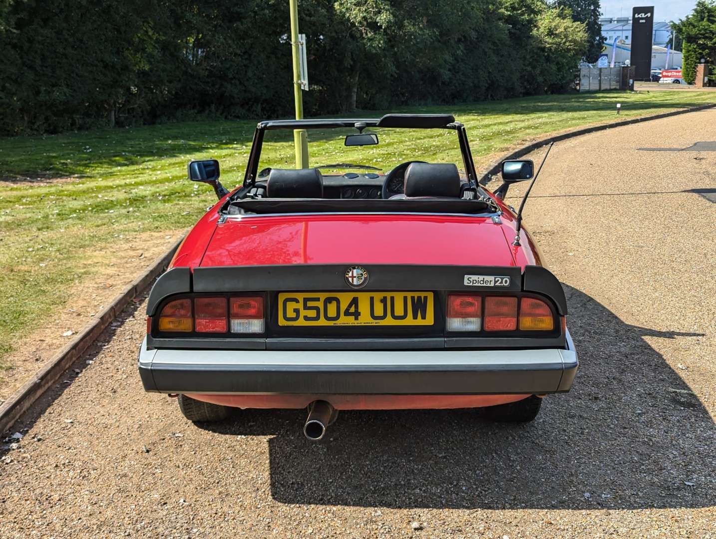 <p>1989 ALFA ROMEO SPIDER 2.0</p>