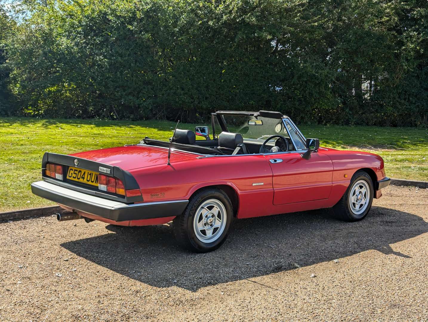 <p>1989 ALFA ROMEO SPIDER 2.0</p>