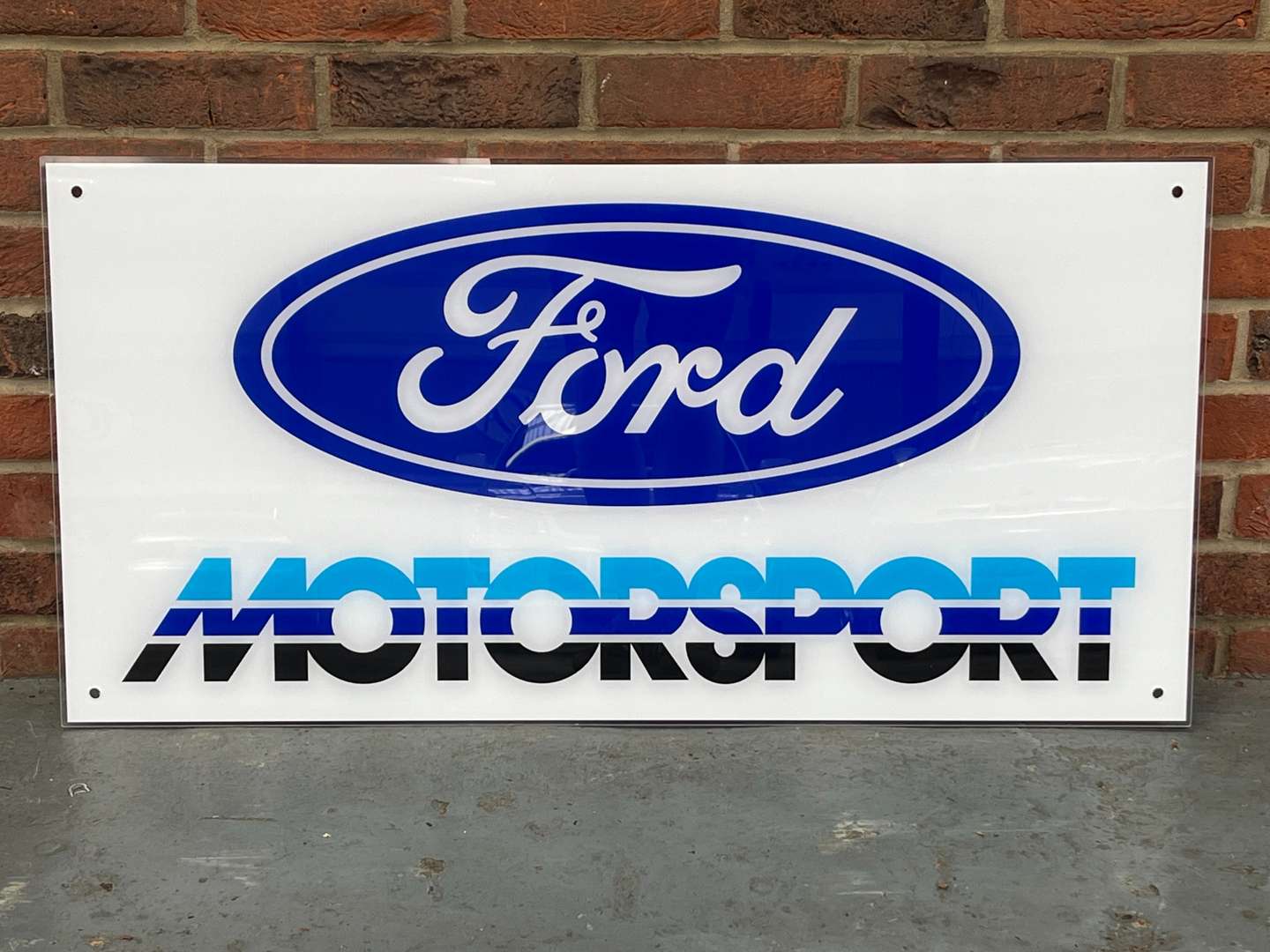 <p>Ford Motorsport Perspex Sign</p>