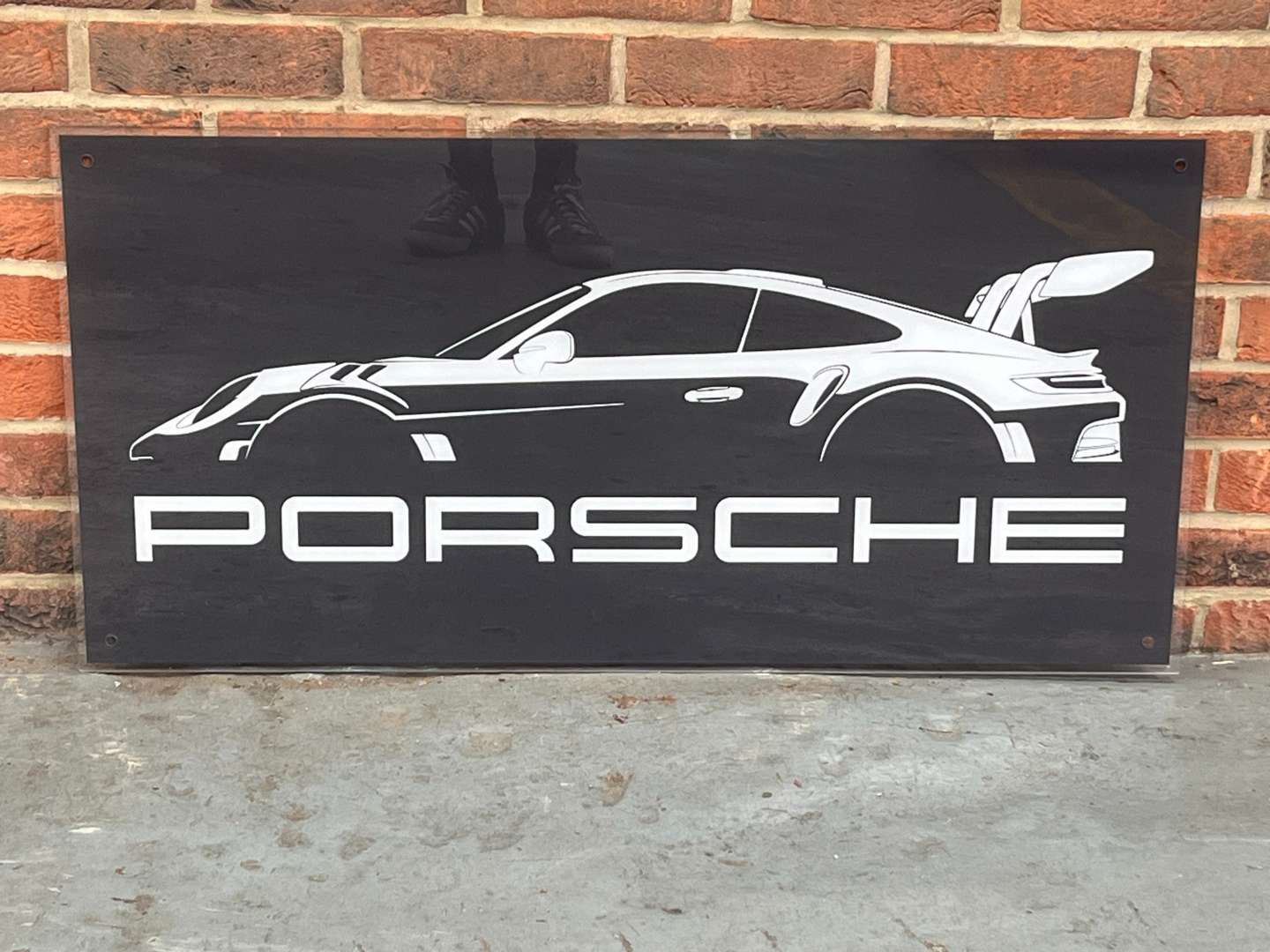 <p>Porsche Perspex Sign</p>