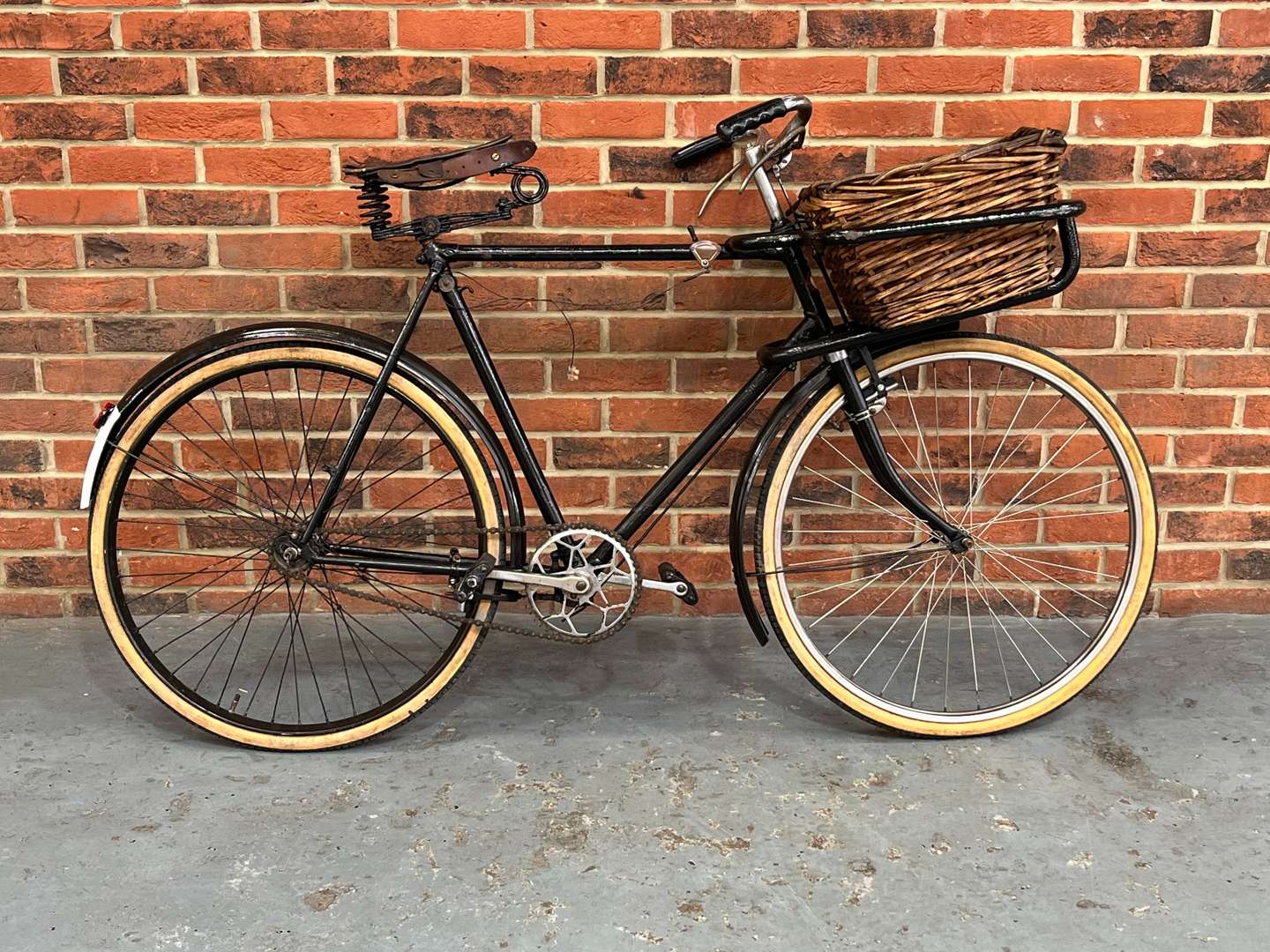 <p>Vintage Trade Bike and Basket</p>