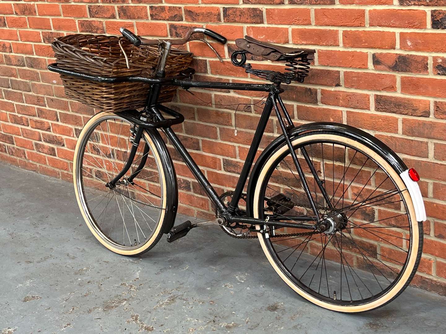 <p>Vintage Trade Bike and Basket</p>